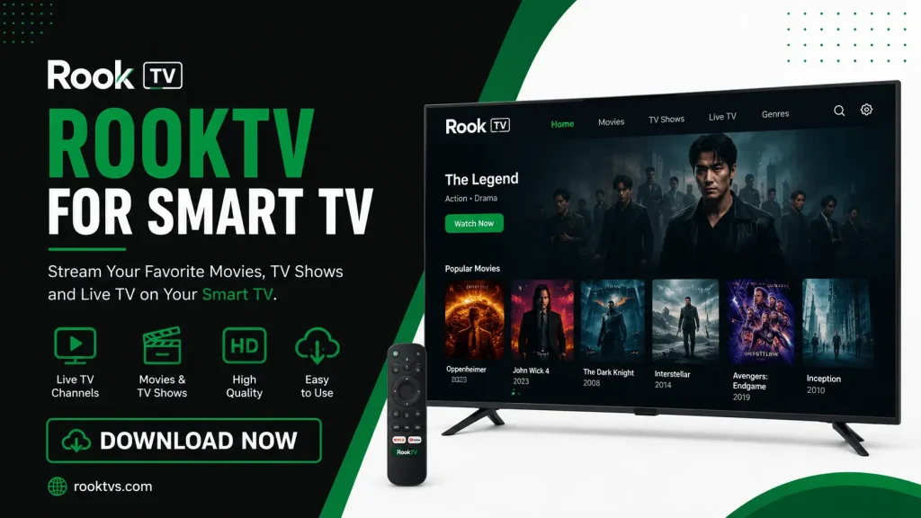 RookTV Apk For Smart TV 